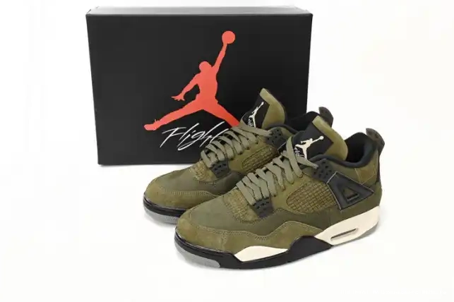 Official Maikesneakers Medium Jordan Olive FB9927-200 Craft Air 4 0625